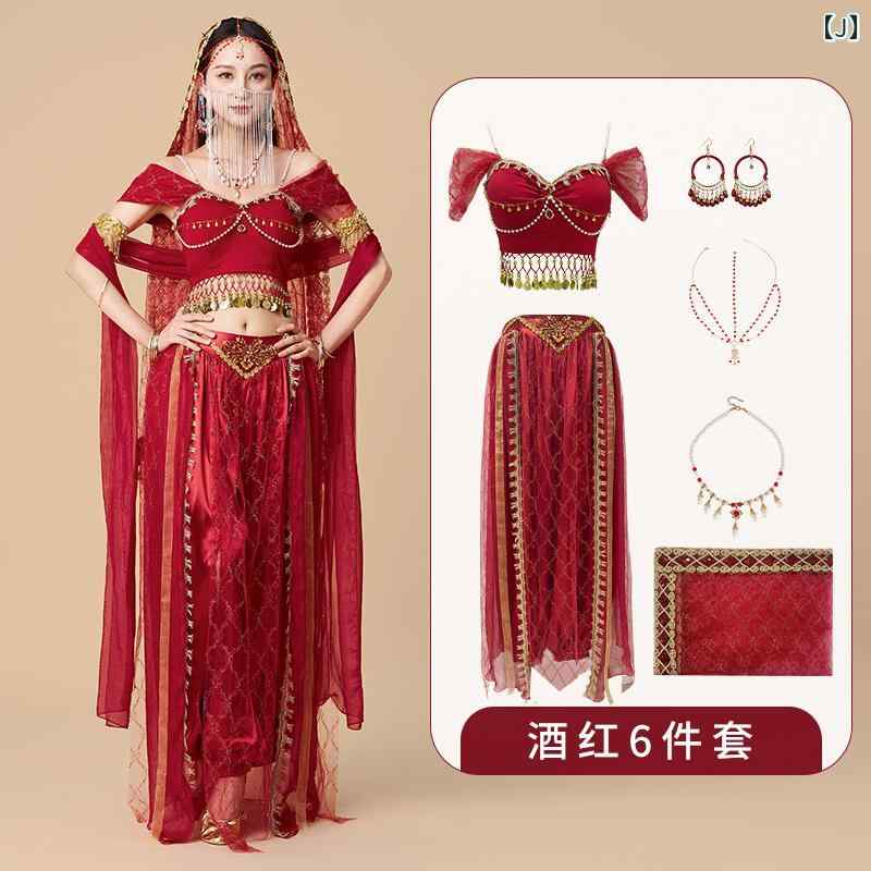 楽天市場】インド 民族衣装 レヘンガ インドドレス 舞踊衣装