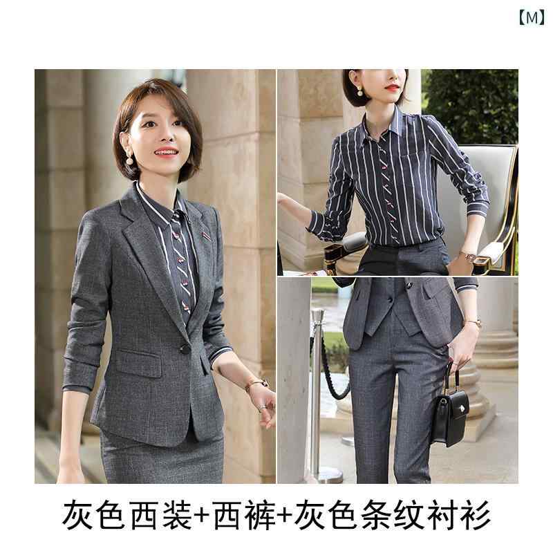 楽天市場】レディース おしゃれ ビジネス スーツ 春秋 フォーマル