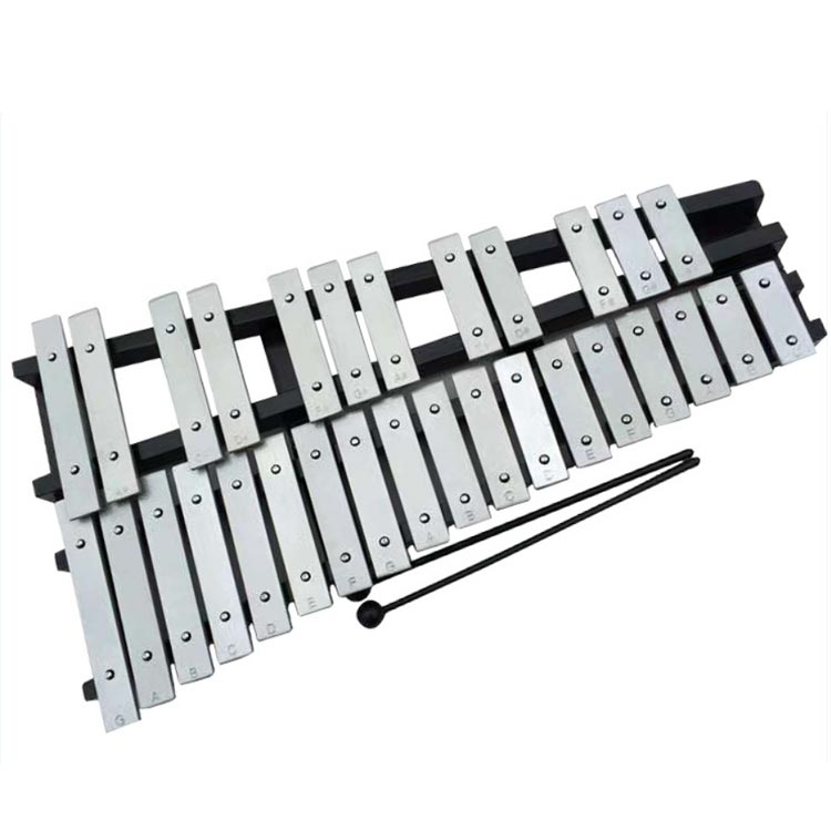 楽天市場】持ち運び コンパクト 鉄琴 発表会 鉄琴 鍵盤 30音 音階 収納