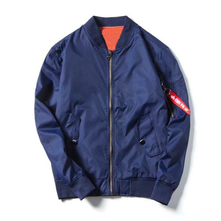 楽天市場】ナイロンMA-1ジャケット ナイロンMA-1ジャケット 3色