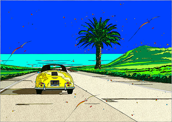 楽天市場】◇ 鈴木英人「クアーズ カラー2」 2021年 EMグラフ 額付版画