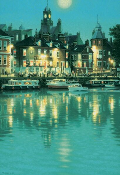 楽天市場】笹倉鉄平 「ウーズ河畔」- Riverside of The Ouse -2014年