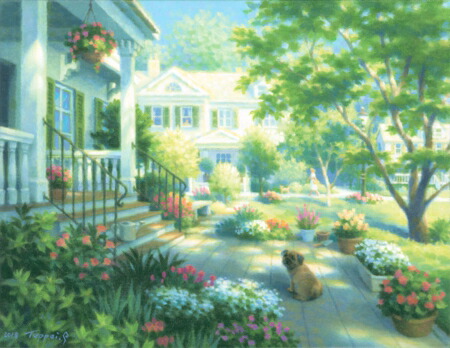 楽天市場】笹倉 鉄平 「どうしたの？」A Dog at the Dooryard2018年2月