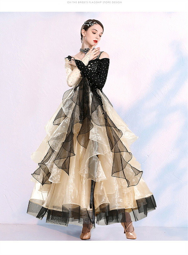 楽天市場】社交ダンス ワンピース モダンドレス 赤 大きいサイズ 長袖