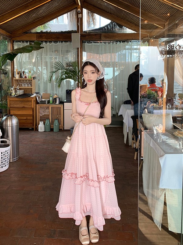 楽天市場】リゾートワンピース 大人可愛い 夏 ロングワンピース