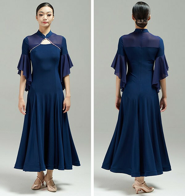 楽天市場】社交ダンス ドレス モダンドレス 社交ダンス衣装 ワンピース