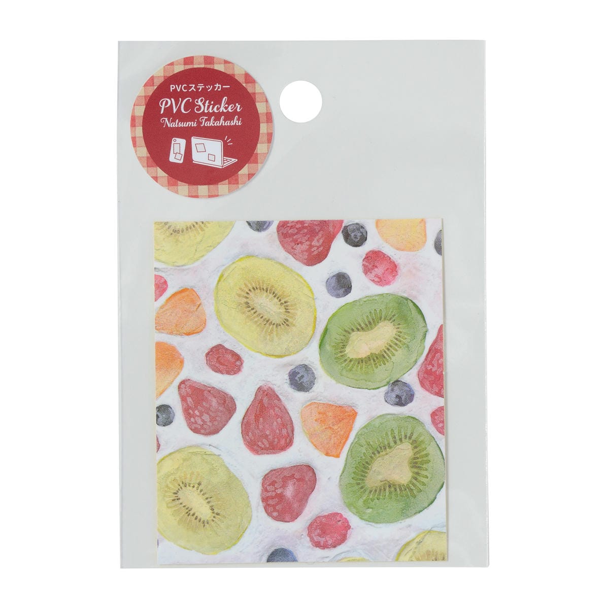 楽天市場】タカハシナツミ PVCステッカー マークス 防水 フルーツ