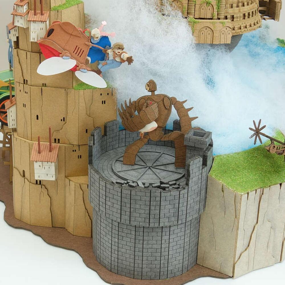 楽天市場】天空の城ラピュタ みにちゅあーとキット【ジオラマ】 ＜MK07