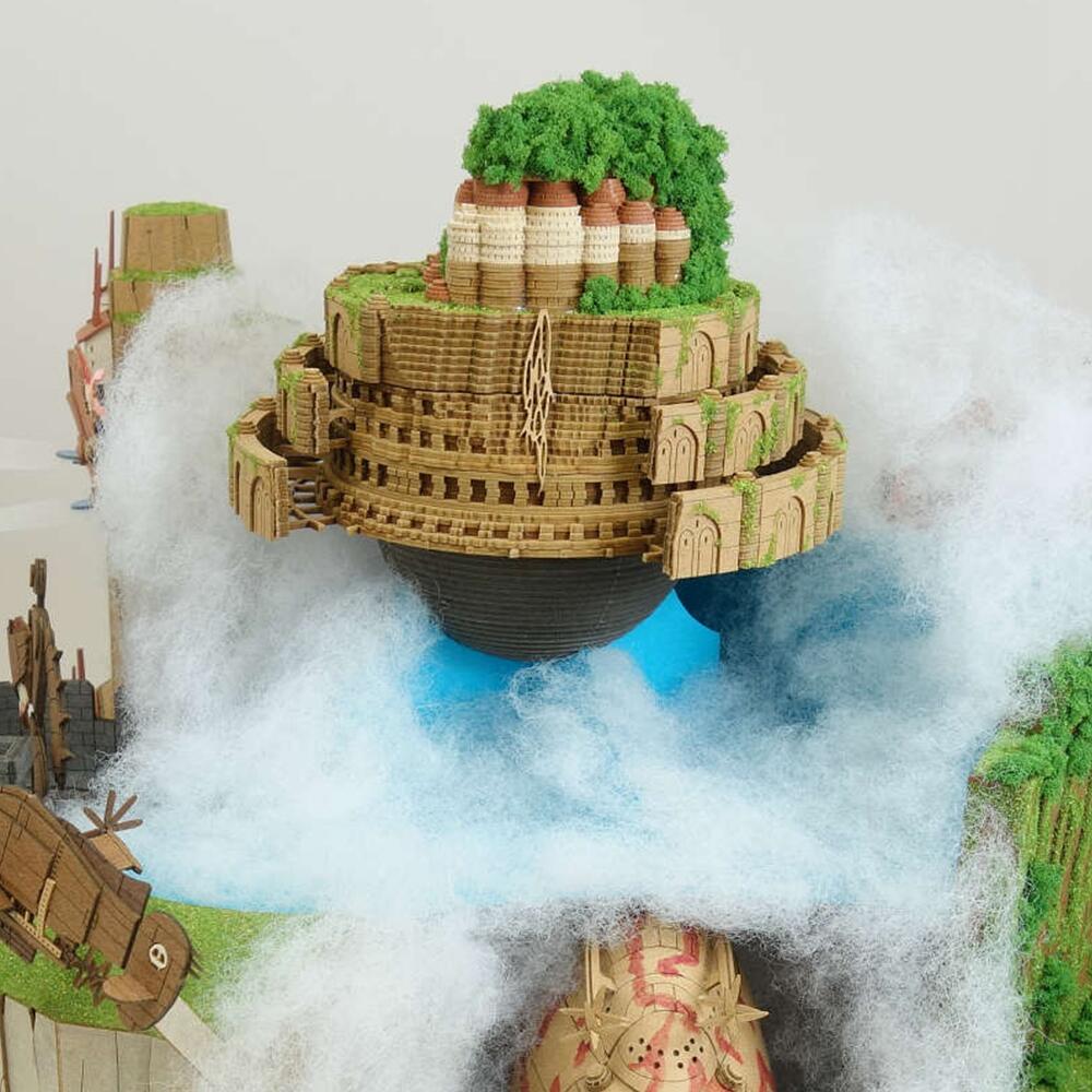 楽天市場】天空の城ラピュタ みにちゅあーとキット【ジオラマ】 ＜MK07