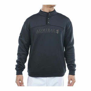 楽天市場】アドミラルゴルフ カルイシ ハーフドットボタン スウェット