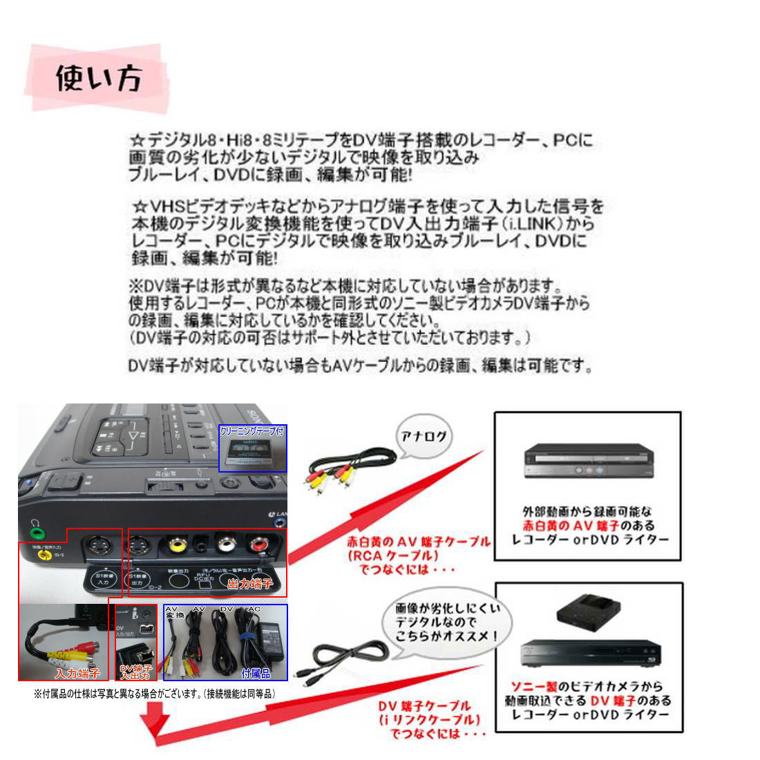 楽天市場】【レンタル】 【6泊7日D200】 ソニー Digital8ビデオ
