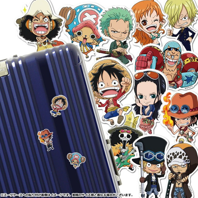 楽天市場】ワンピース ONE PIECE ステッカー シール ダイカット 防水