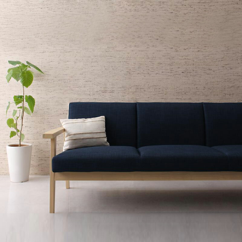 楽天市場】・クーポン祭り開催中！【1脚単品】MRM 3人掛けソファ 無垢