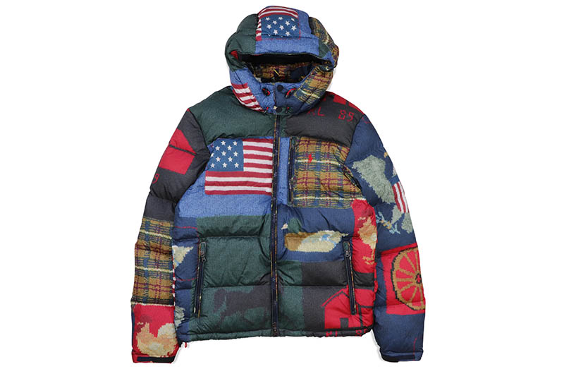 楽天市場】POLO RALPH LAUREN WATER REPELLENT PATCHWORK DOWN JACKET