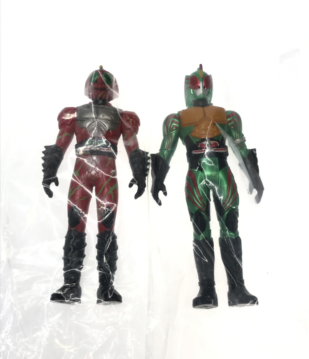 楽天市場】【中古】美品 仮面ライダーアマゾンズ ソフビ人形 仮面