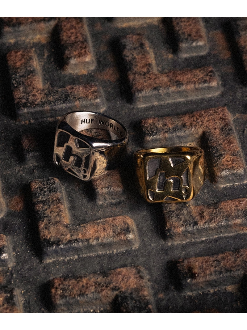 楽天市場】H STAR RING / HUF ハフ リング HUF ハフ アクセサリー