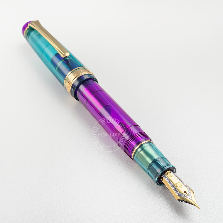 楽天市場】【S203】【SAILOR/セーラー】 限定 21金万年筆 透明軸