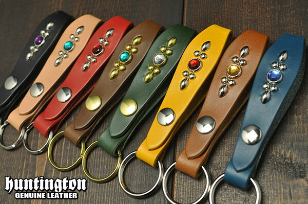 楽天市場】スタッズキーホルダー007【ハンティントン】【ベルト