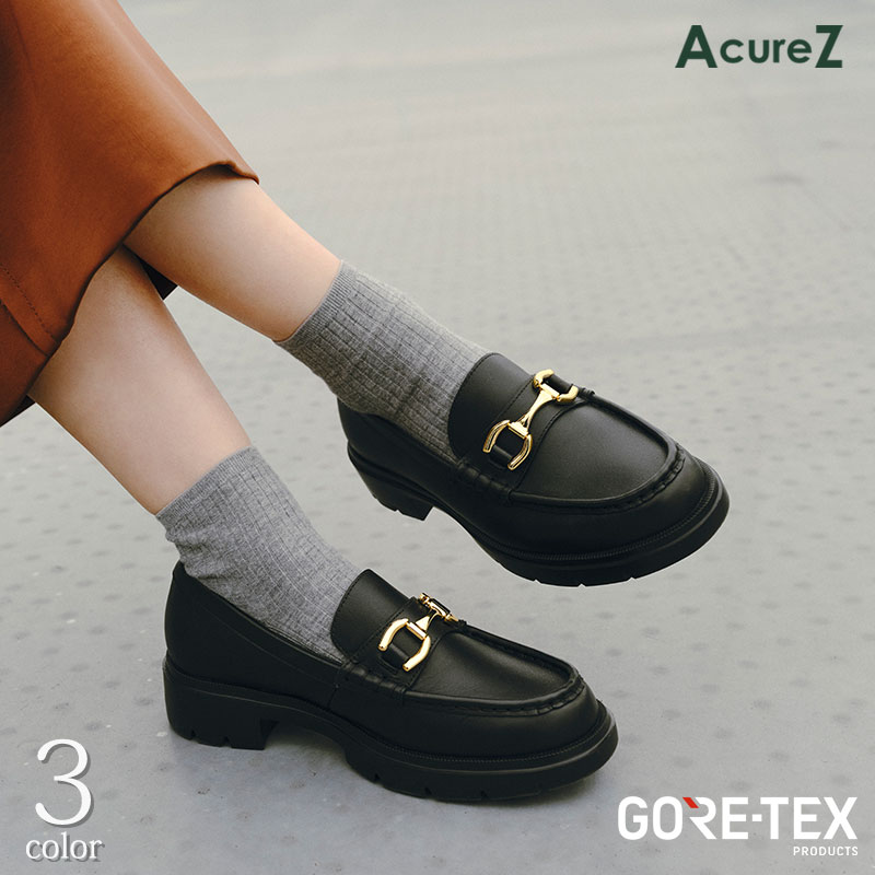 楽天市場】GORE-TEX 防水 ビットローファー ローファー レディース