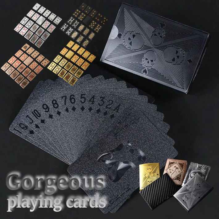 楽天市場】【ゴージャスに遊ぶ】トランプ プラスチック 54枚 撥水 NEK