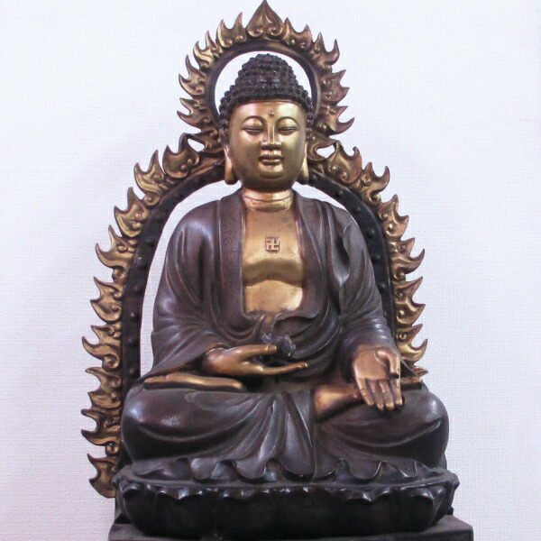 楽天市場】釈迦像 青銅 仏像 仏具 大型 ブロンズ像 お釈迦様 シャカ
