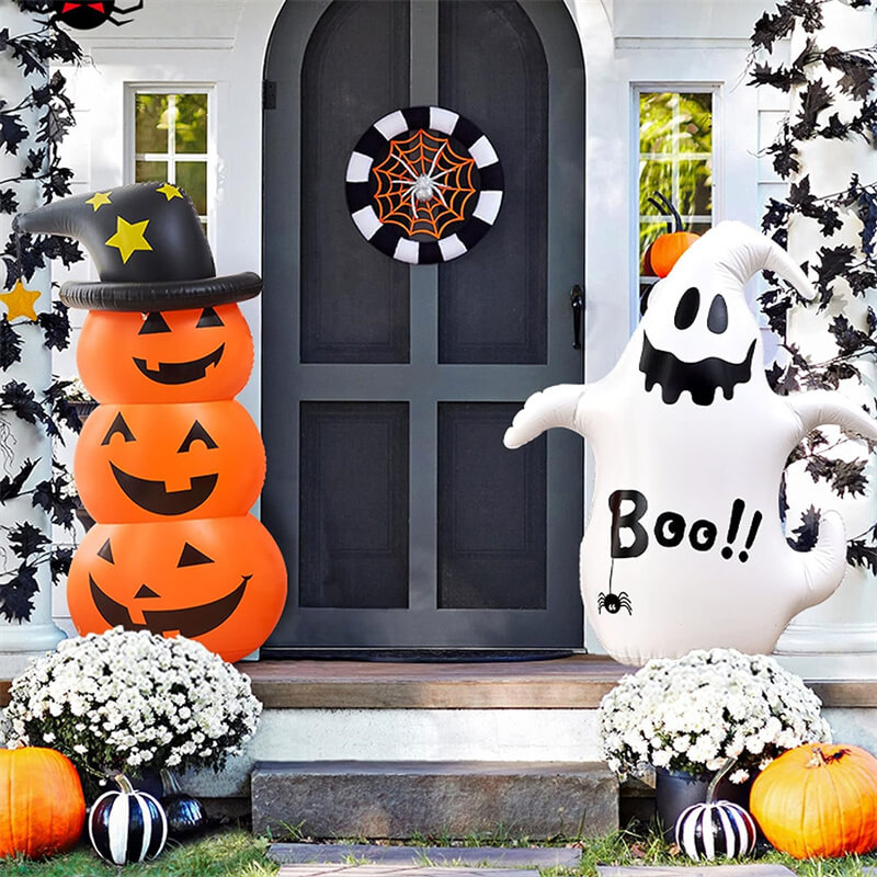 楽天市場】ハロウィン かぼちゃ お化け バルーン ロッキング