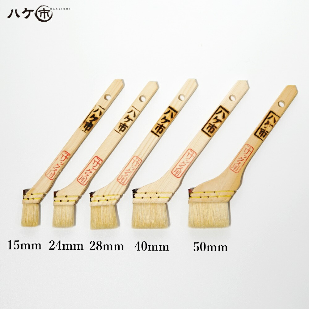 楽天市場】ユリックス刷毛 山羊尾毛 やや厚口 8号 幅 24mm 1本｜廻り縁