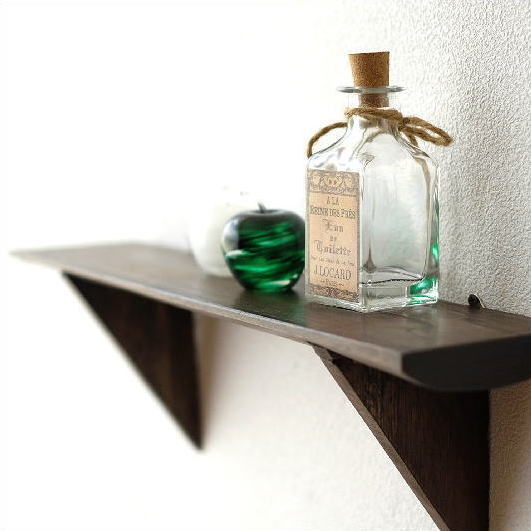 楽天市場】古材（ウォールシェルフ｜本棚・ラック・カラーボックス