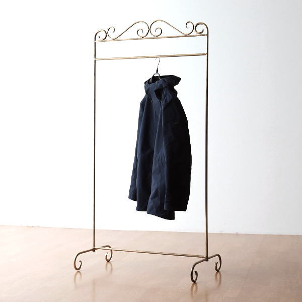 楽天市場】ハンガーラック おしゃれ アイアン エレガント レトロ