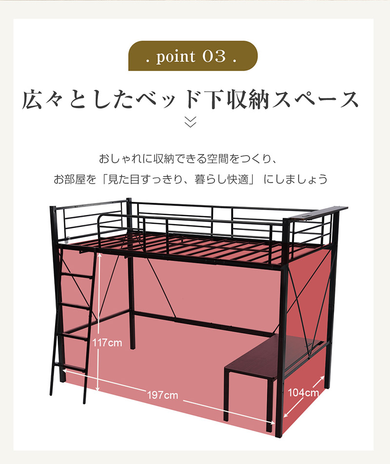 楽天市場】【20時〜2H限定P5倍＆お得クーポン】ロフトベッド パイプ