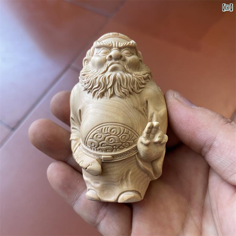 楽天市場】鍾馗 置物 フィギュア インテリア プレゼント 雑貨 彫刻