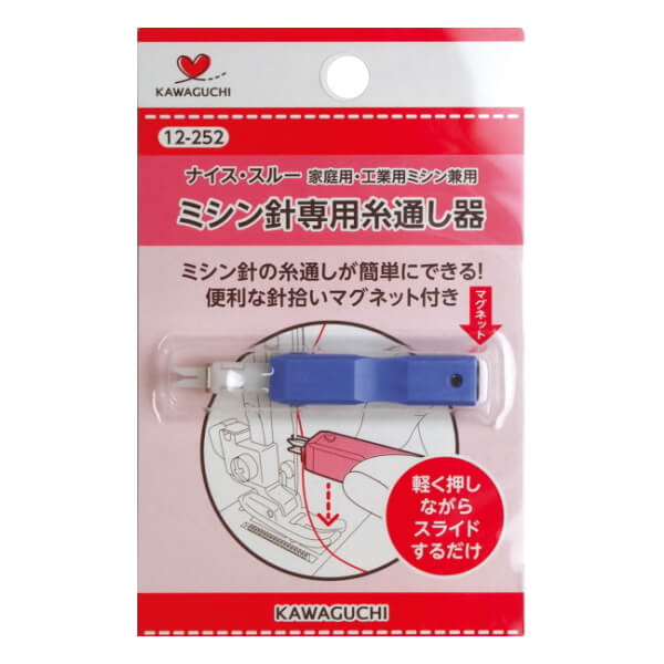 楽天市場】ミシン針専用糸通し器 ナイス・スルー 12-252 KAWAGUCHI