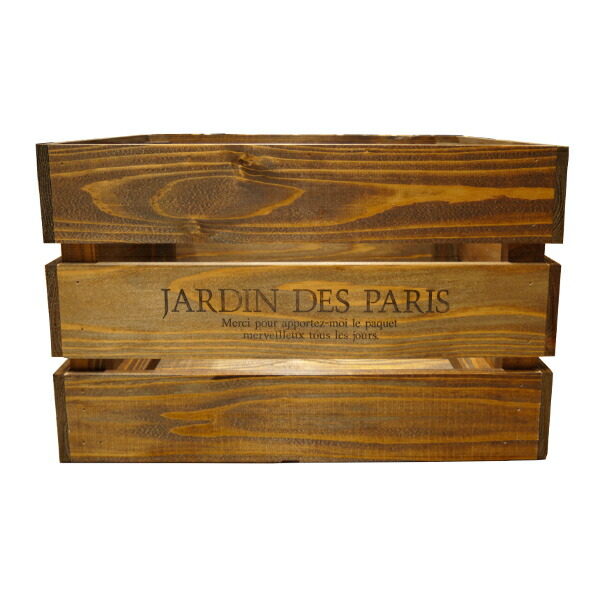 楽天市場】箱 収納ボックス / アンティークボックス 大 ブラウン 450