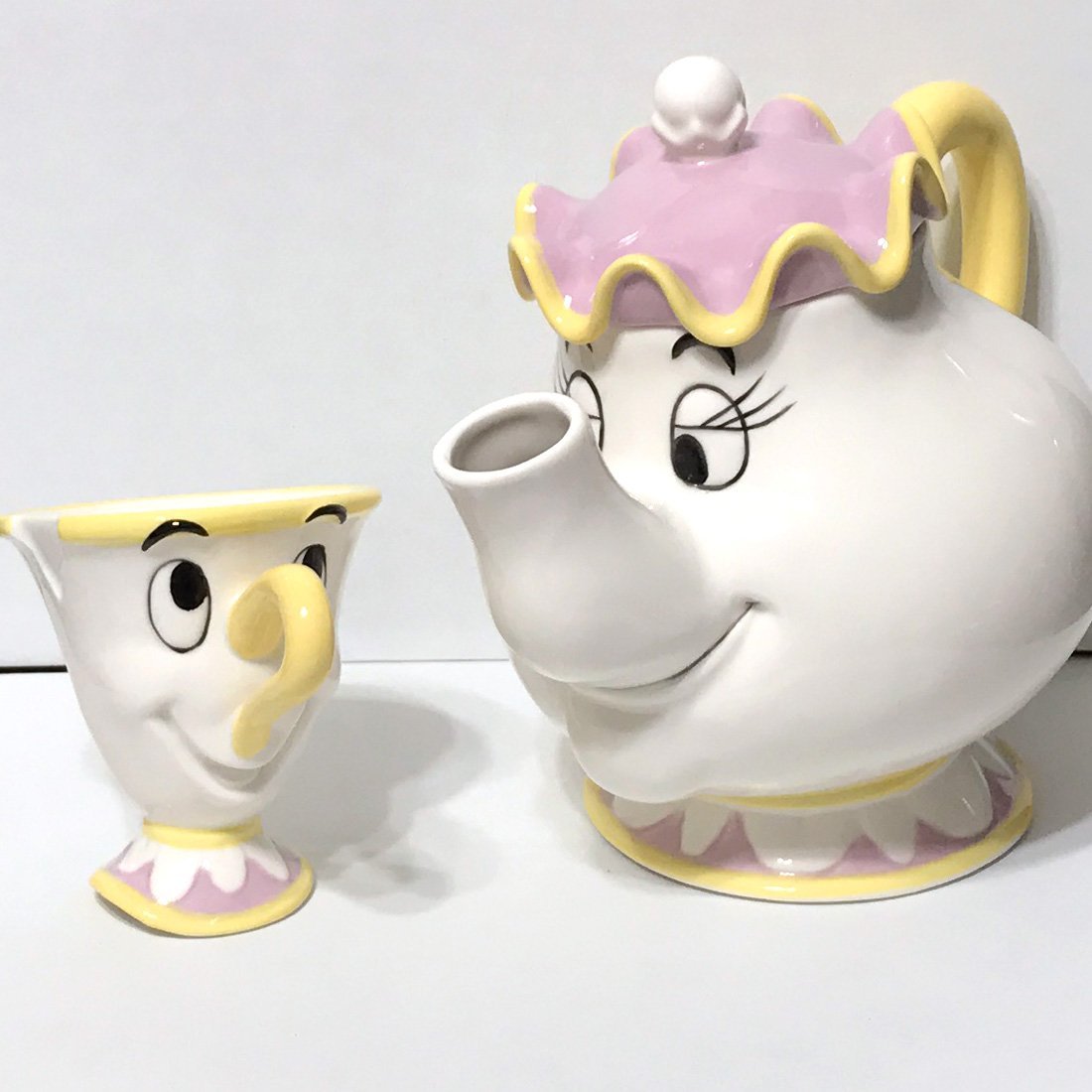 楽天市場】【送料無料】 美女と野獣のティーセット | ポット夫人