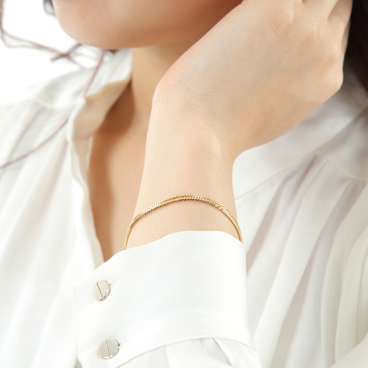 楽天市場】＼楽天ランキング1位／ 18金 喜平ブレスレット12面トリプル