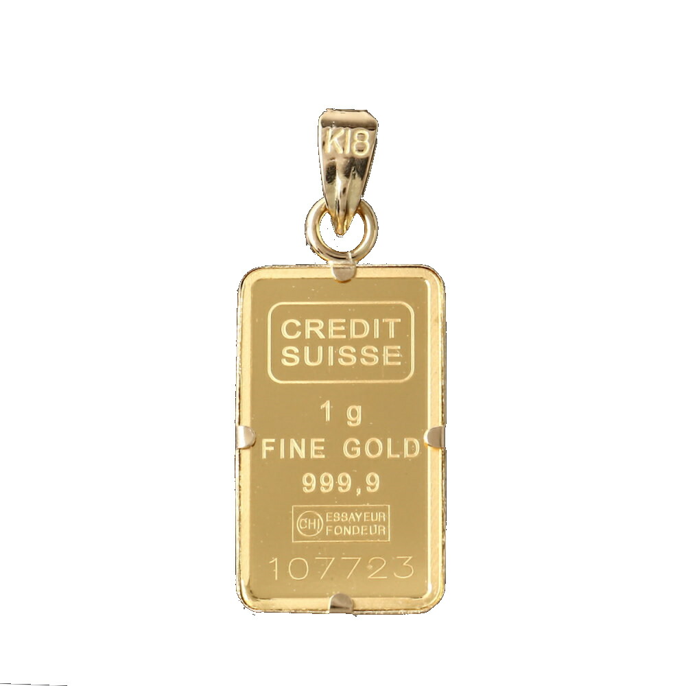 楽天市場】【在庫限り】 純金 インゴット 1g ペンダントトップ