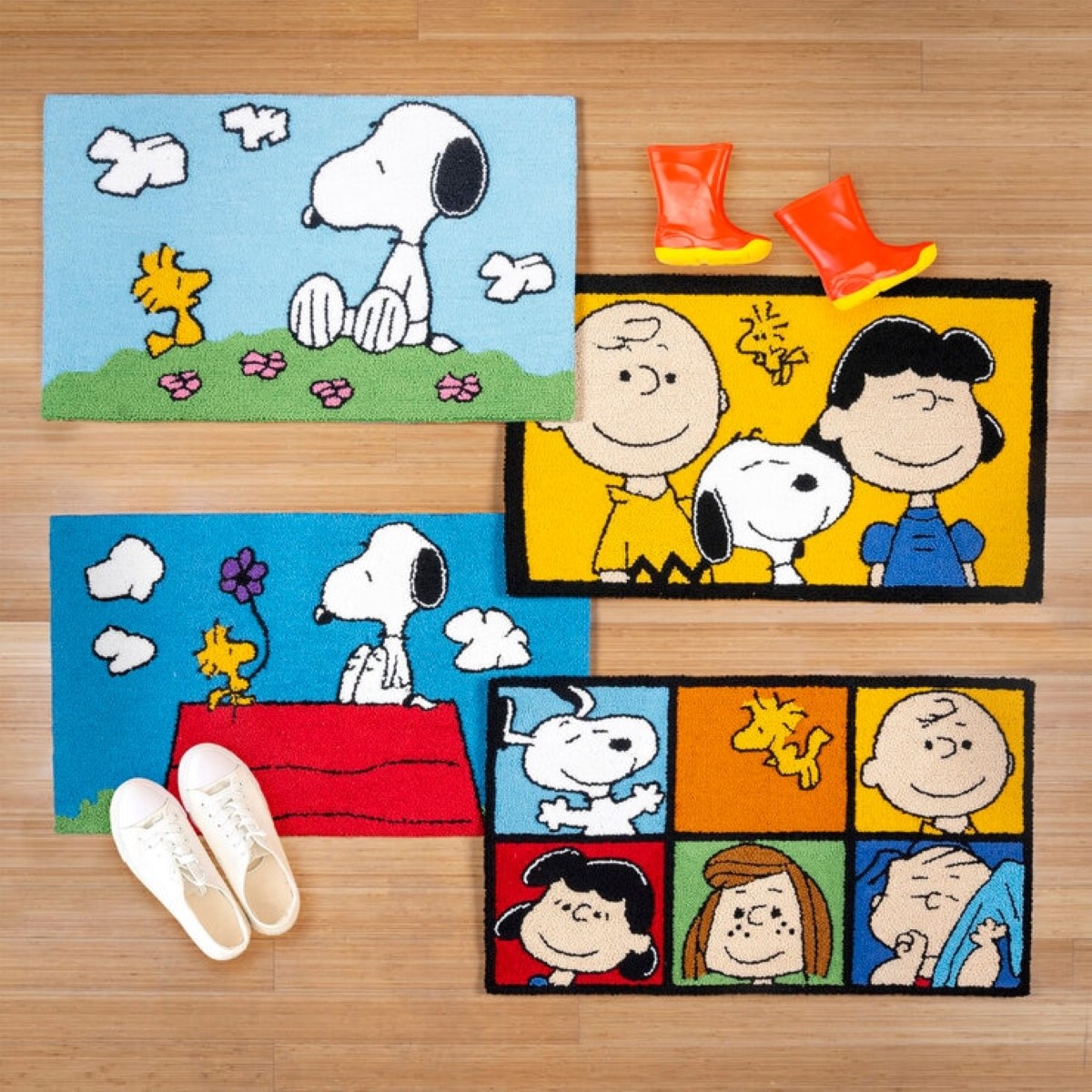 楽天市場】スヌーピー ピーナッツ アクセントラグ 57cm x 96 cm 1.8 kg