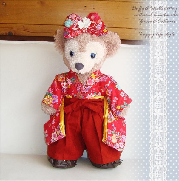 楽天市場】ダッフィー コスチューム グッズ シェリーメイ はかまセット