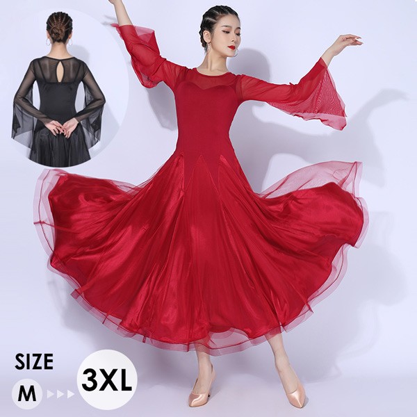 楽天市場】社交ダンスドレス 社交ダンス モダンドレス 大きいサイズ