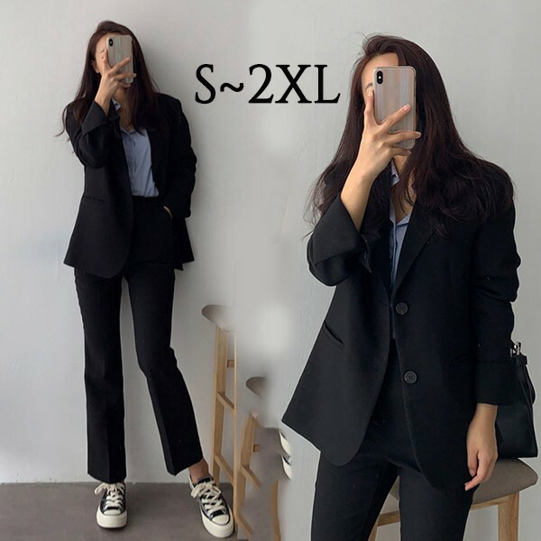 楽天市場】スーツ レディース パンツスーツ セットアップ カジュアル