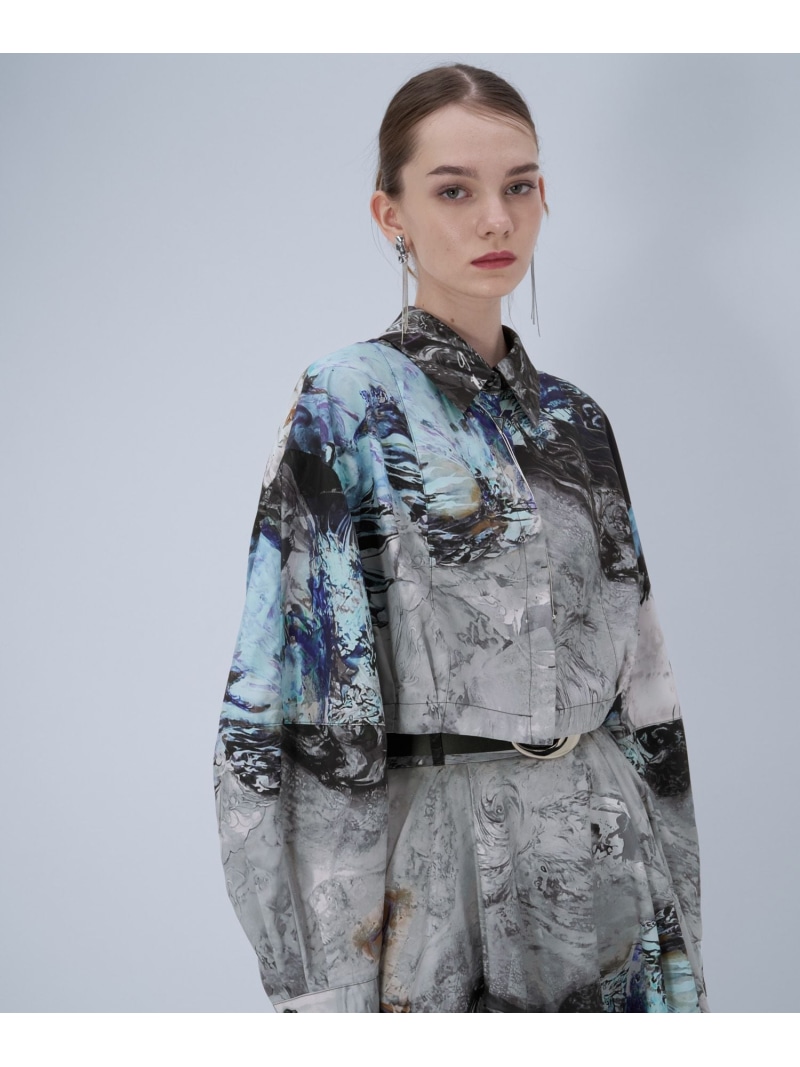 楽天市場】サークルシャツ by MAO KAWASAKI HARE ハレ トップス シャツ