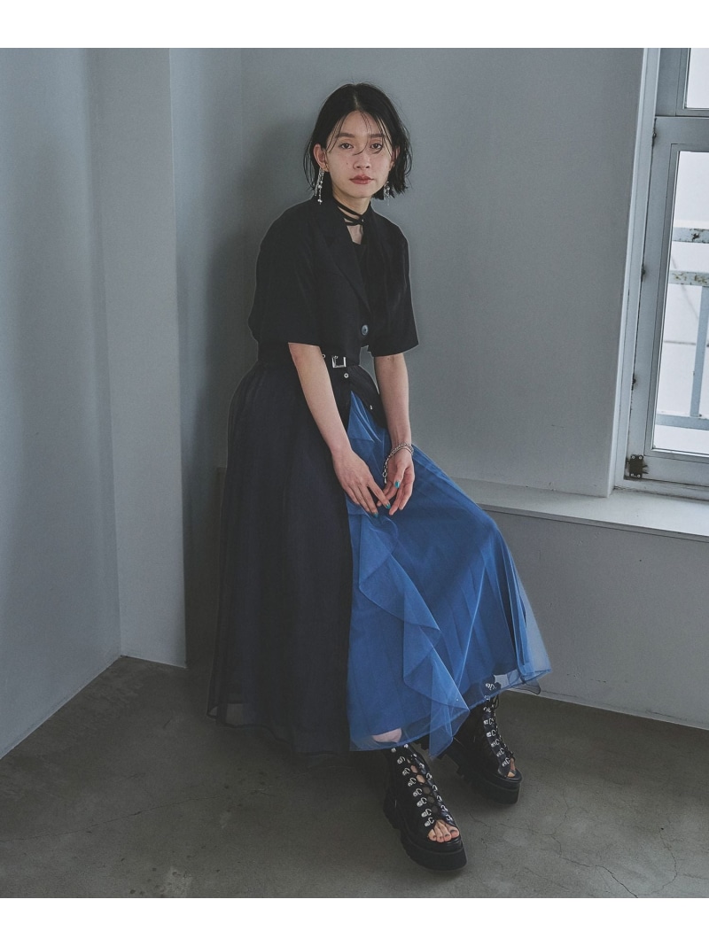 楽天市場】【SALE／28%OFF】ジャケットライクシアーワンピース HARE