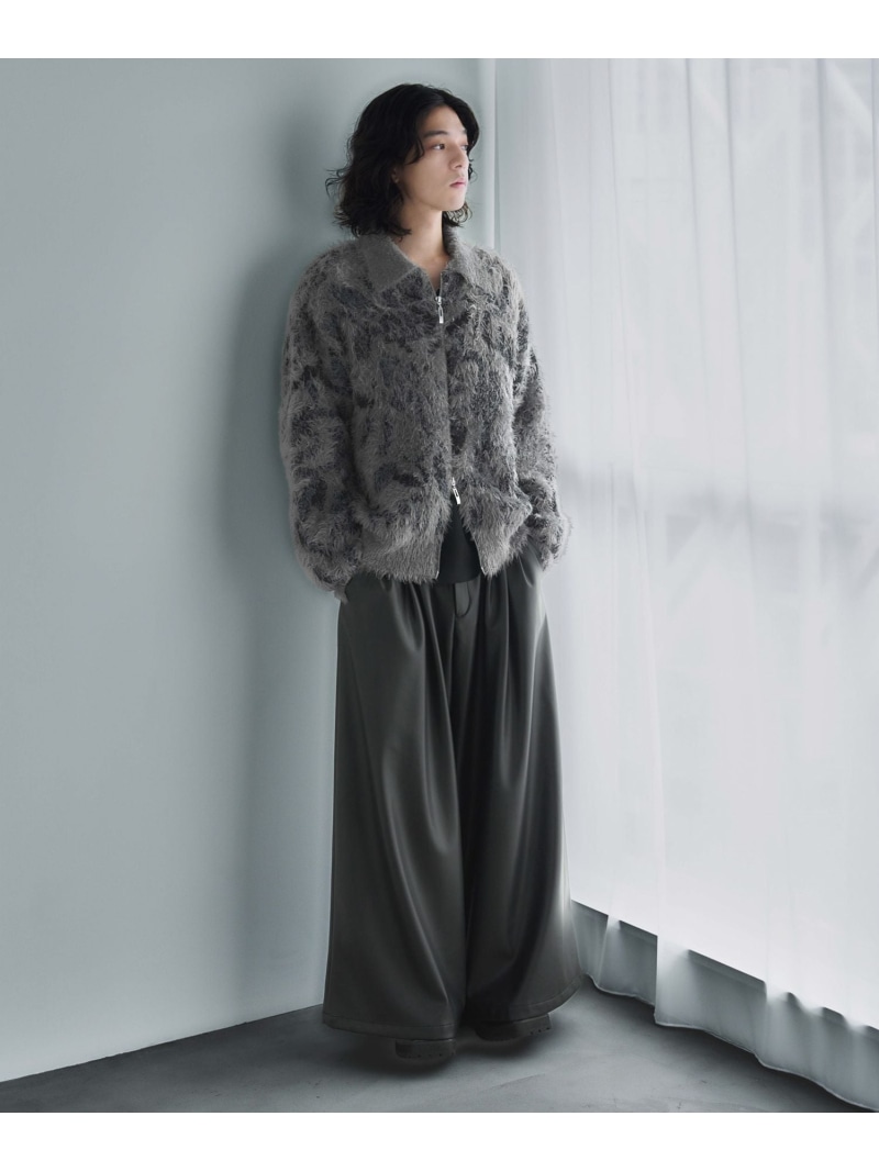 楽天市場】MIXヤーンフラワーニットブルゾン HARE ハレ トップス