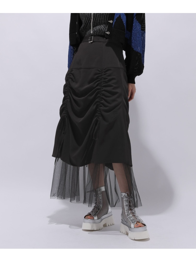 楽天市場】スソシアーギャザースカート HARE ハレ スカート ロング