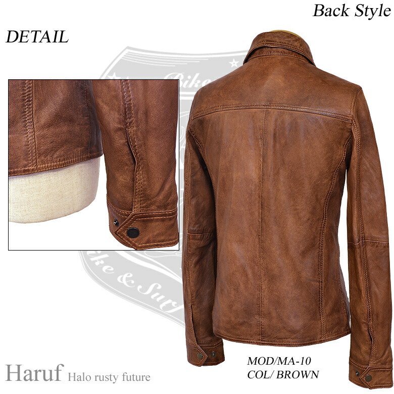 楽天市場】レザージャケット メンズ 本革 ライダースジャケット 革