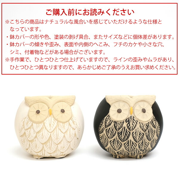 楽天市場】【新商品】CN13 ラフォーレフクロウA-S フクロウ 鉢カバー