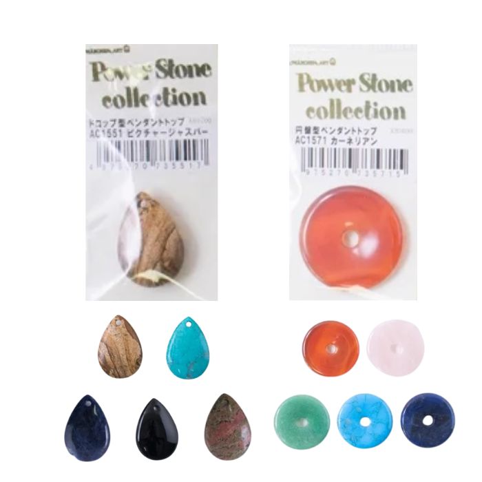 楽天市場】パワーストーン ペンダントトップ ドロップ型 縦26×横18mm