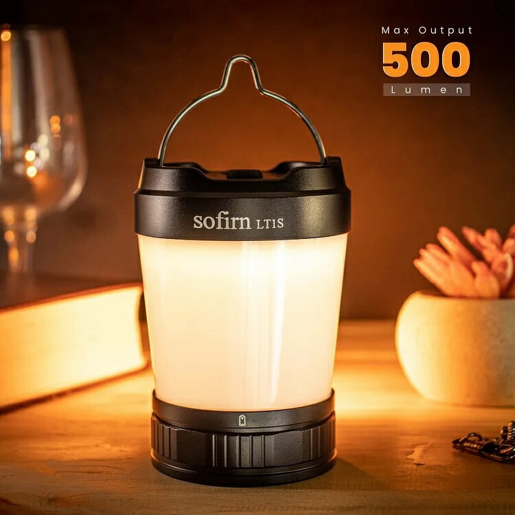 楽天市場】Sofirn LT1S ランタン USB-C充電式 500ルーメン IPX8防水 色