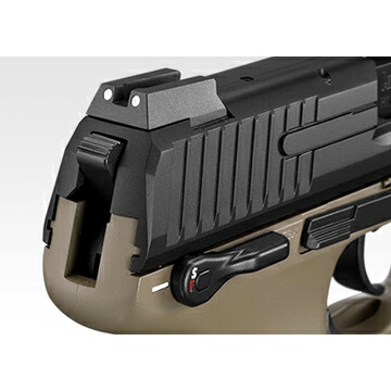 楽天市場】東京マルイ H&K HK45 TACTICAL サイレンサー付 フレーム FDE