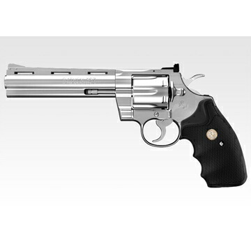 楽天市場】東京マルイ コルトパイソン 6インチ ステンレス ガス